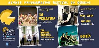 Primeros nombres para el Festival Do Queixo de Arzúa 2014