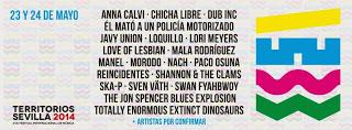 Territorios Festival 2014: The Jon Spencer Blues Explosion, Manel, Anna Calvi, Swan Fyahbwoy...