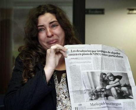 Un caso de desahucio dramático: echan de la casa a una mujer y a su hijo discapacitado