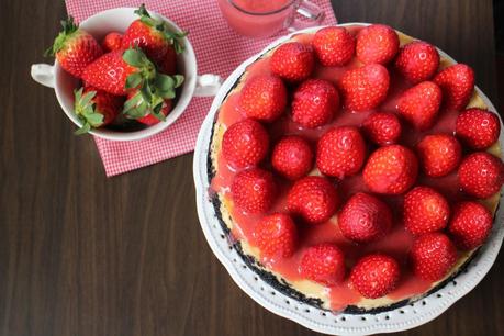 Strawberry cheesecake