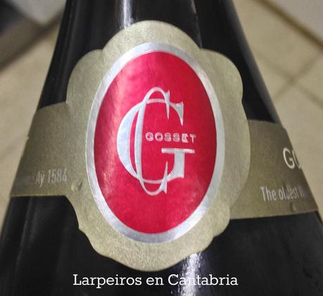 Champagne Gosset Brut Grande Rèserve: Bastante rico