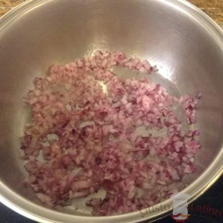 Fritar la cebolla