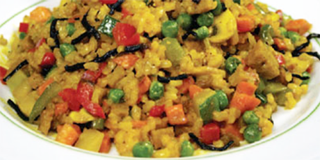 receta: Paella Vegetal