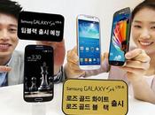 Samsung Galaxy LTE-A negro rosa lanzado Corea