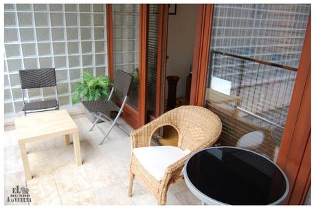 Terraza apartamento Budapest