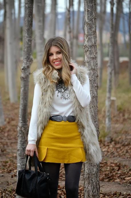 gray and mustard