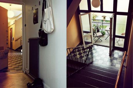 Durmiendo junto a la cocina. Una distribucion peculiar.