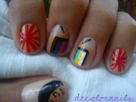 30 semanas 30 nail art: RETRO