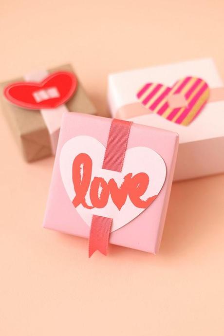 Imprimibles para personalizar tus regalos de San Valentin