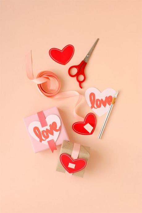Imprimibles para personalizar tus regalos de San Valentin