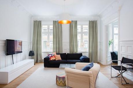 Un interior elegante pisos paises nórdicos pisos grandes decoración estilo nórdico escandinavo decoración nórdica pisos decoración interiores nordica decoración en blanco y madera decoración elegante cocinas blancas modernas blog decoración de interiores 