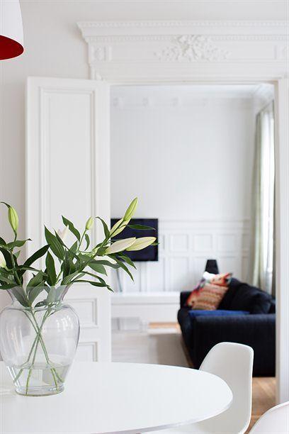 Un interior elegante pisos paises nórdicos pisos grandes decoración estilo nórdico escandinavo decoración nórdica pisos decoración interiores nordica decoración en blanco y madera decoración elegante cocinas blancas modernas blog decoración de interiores 