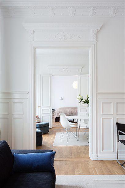 Un interior elegante pisos paises nórdicos pisos grandes decoración estilo nórdico escandinavo decoración nórdica pisos decoración interiores nordica decoración en blanco y madera decoración elegante cocinas blancas modernas blog decoración de interiores 