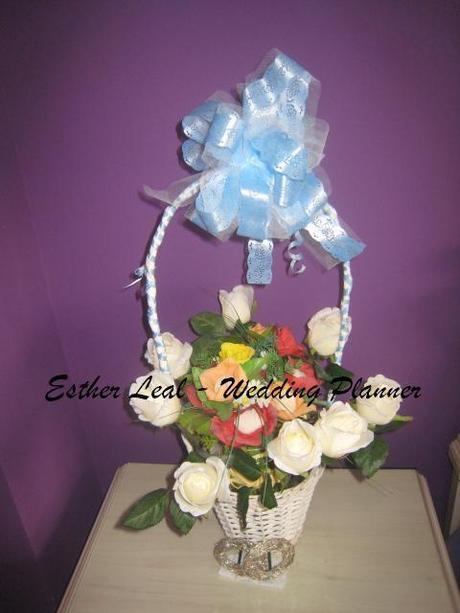 La presentación del arroz Flores de arroz