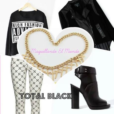 Look para hoy de Juernes!- Total black Look para hoy de Juernes!- Total black