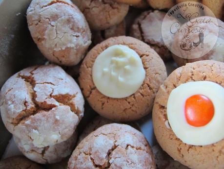 GALLETAS DE TURRON DE YEMA Y NUECES