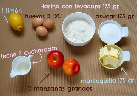 Pastel alemán de manzana cubierto de streusel