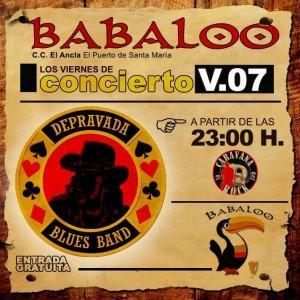 CONCIERTO LA DEPRAVADA BLUES BAND | Sala babaloo La Depravada Blues Band