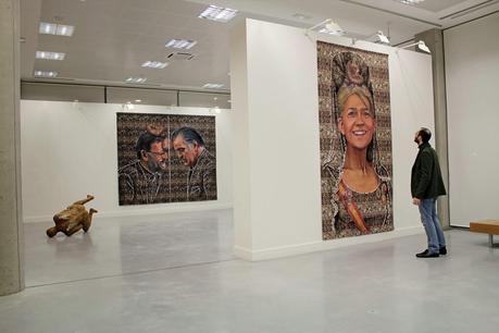 Obras de Ausín Saínz cesuradas en  el Centro Municipal Integrado Julián Sanchez el Charro de Salamanca.