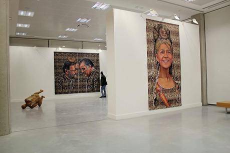 Obras de Ausín Saínz cesuradas en  el Centro Municipal Integrado Julián Sanchez el Charro de Salamanca.