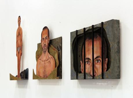 Obras de Ausín Saínz cesuradas en  el Centro Municipal Integrado Julián Sanchez el Charro de Salamanca.