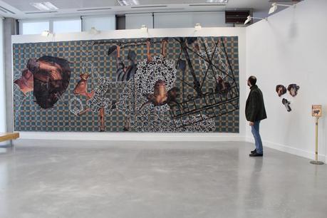 Obras de Ausín Saínz cesuradas en  el Centro Municipal Integrado Julián Sanchez el Charro de Salamanca.