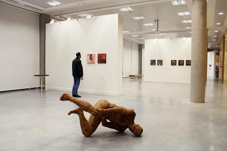 Obras de Ausín Saínz cesuradas en  el Centro Municipal Integrado Julián Sanchez el Charro de Salamanca.