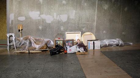 Obras de Ausín Saínz cesuradas en  el Centro Municipal Integrado Julián Sanchez el Charro de Salamanca.