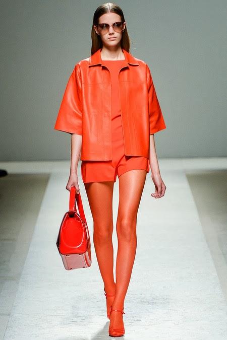 El naranja para la primavera 2014