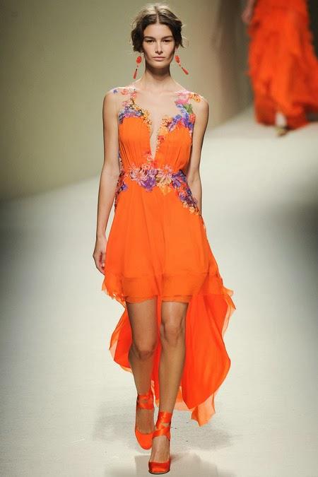El naranja para la primavera 2014