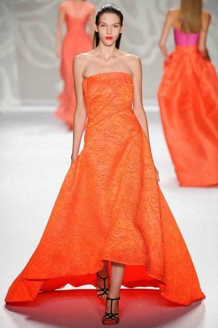 El naranja para la primavera 2014