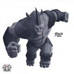 Diseño conceptual para Marvel Universe LIVE