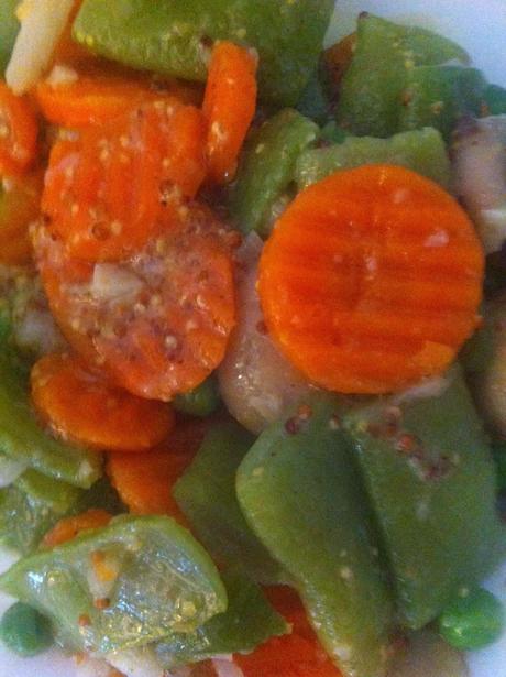 Menestra Con Vinagreta De Mostaza