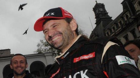 Se accidentó Marcos Di Palma en una ruta en Arrecifes