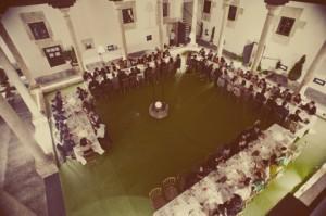 Bodas para más de 200 invitados juntitos en nuestro claustro alucinante… 0287