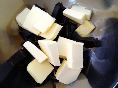 recetas postres fáciles y rápidos recetas modernas chocolate recetas delikatissen recetas chocolate fáciles y rápidas receta de pastel de chocolate jugoso Fudge brownie con almendras brownie intenso de chocolate negro con nueces almendras blog recetas postres nórdicos americanos 