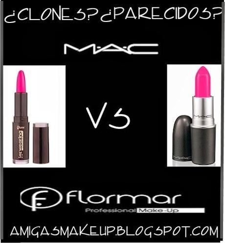 ¿Clones?¿Parecidos? LIPSTICK M.A.C vs FLORMAR