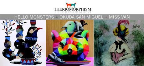 ‘Theriomorphism’, pop-up exhibition theomorphism