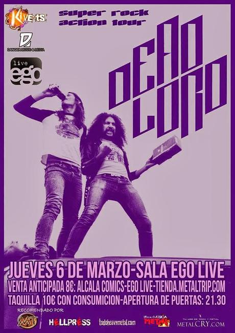 Dead Lord y su gira española: