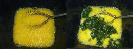 TORTILLA DE ESPINACAS