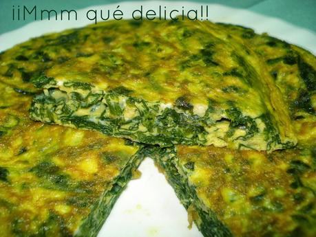 TORTILLA DE ESPINACAS