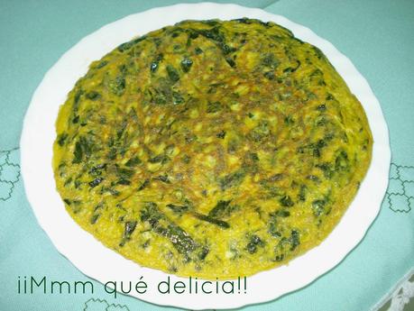 TORTILLA DE ESPINACAS