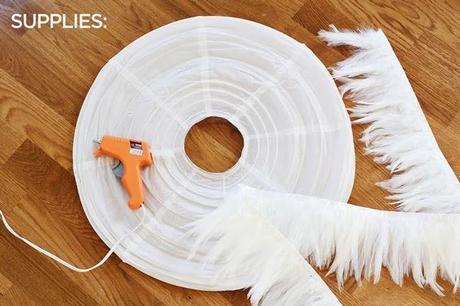 DIY: Lámpara de plumas DIY vs Lámpara Whisper Feather Pendant