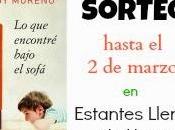 SORTEO encontré bajo sofá (Eloy Moreno)