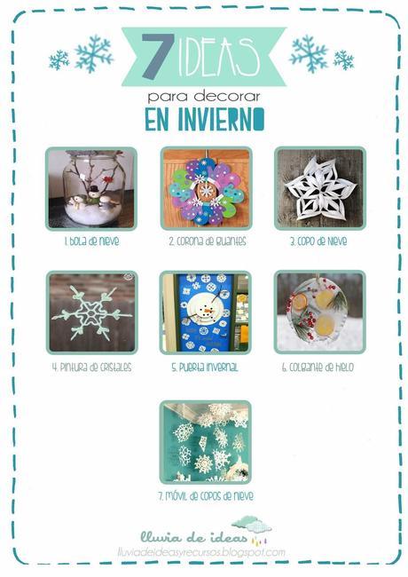 Recursos: Ideas para decorar el aula en invierno