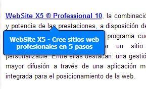 Cómo consolidar la imagen corporativa en tu web WebSite X5 Professional 10 - Tooltips