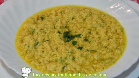 Receta fácil de la sopa Angélica