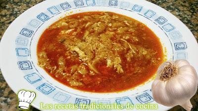 Receta de Sopa de Ajos