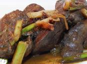 Receta higaditos pollo ajos tiernos