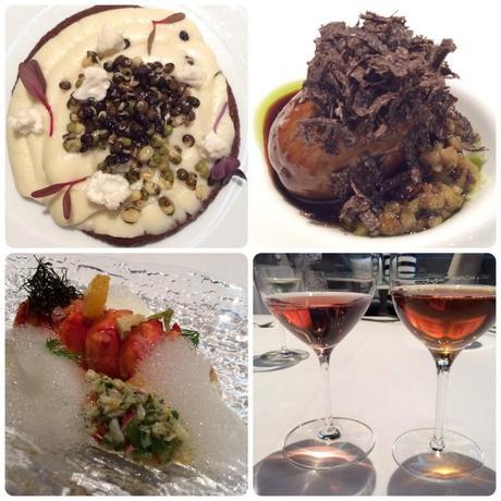 Menú Verde Nube de Flores en Restaurante De La Calle